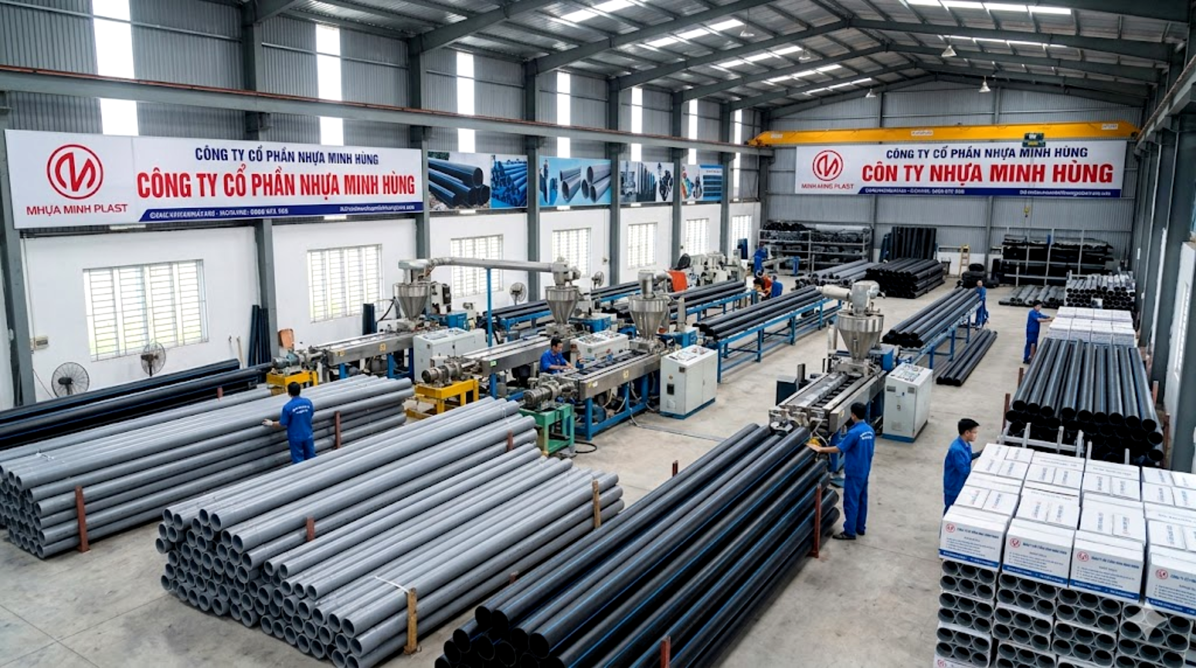 Nhà máy Nhựa Minh Hùng